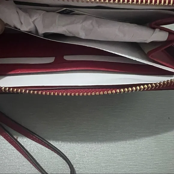 Ralph Lauren Clutch Wallet Bag Tartan/Red Limited Edition - Picture 8 of 8